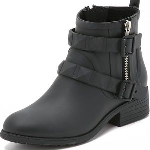 Rebecca Minkoff Black Quincy Rubber Rainboot